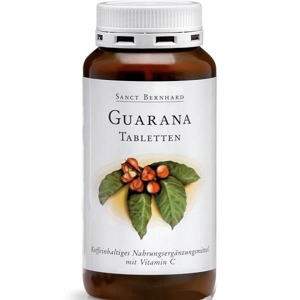 Натуральная добавка Sanct Bernhard Guarana 400 mg 250 таблеток (000020590)