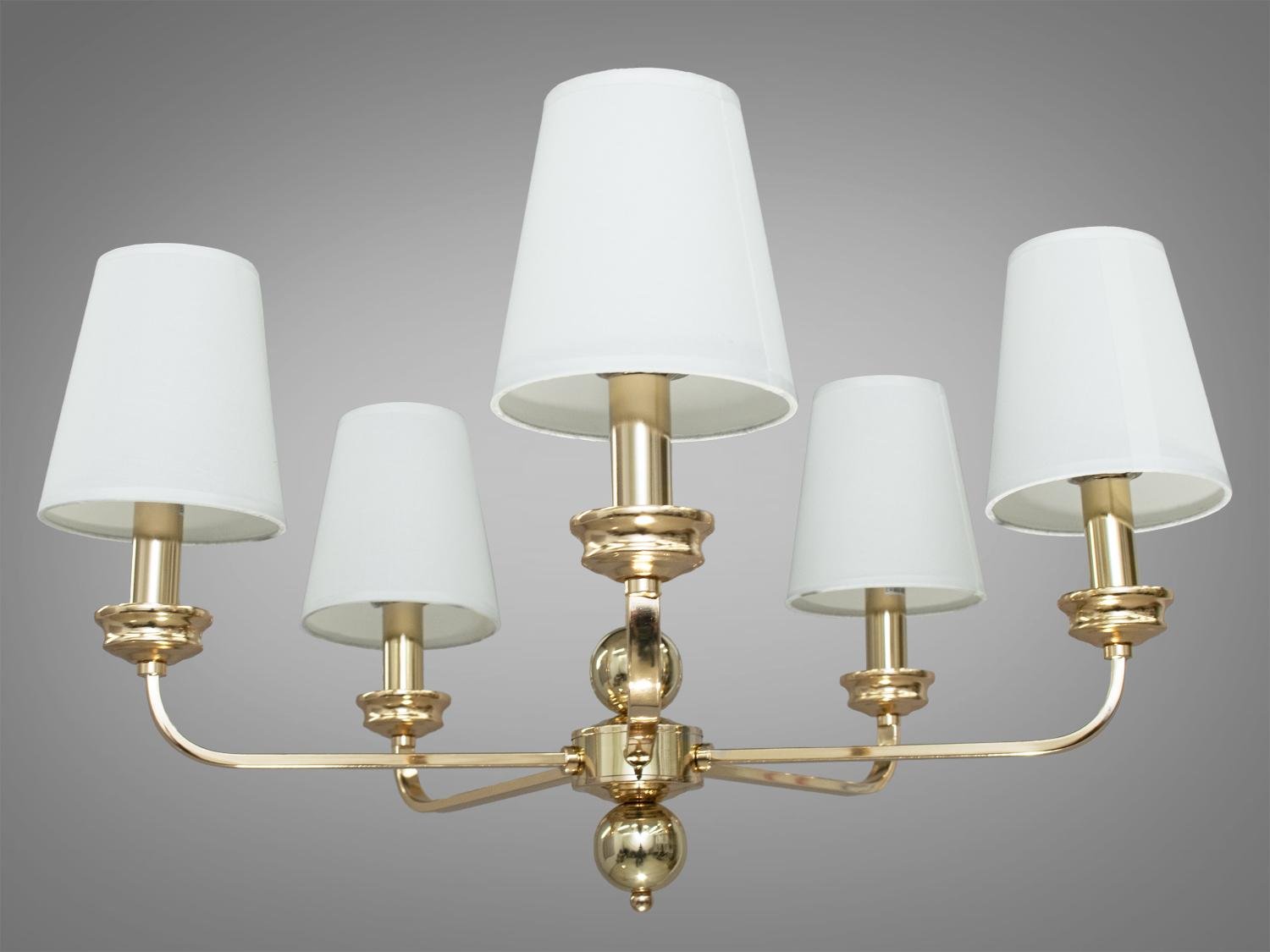 Люстра потолочная 40 Вт Золотой (1012/6G)