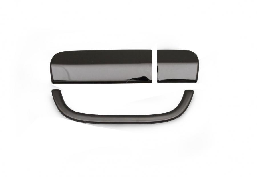 Накладка на заднюю ручку Черный хром Omsa Line для Mercedes Vito W639 2004-2014 гг. нержавеющая сталь Хром