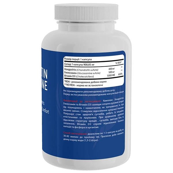Хондропротектор для спорта Sport-Fenix Chondroitin Glucosamine 120 капс. (000026610) - фото 2 Хондропротектор для спорта Sport-Fenix Chondroitin Glucosamine 120 капс. (000026610) - фото 2