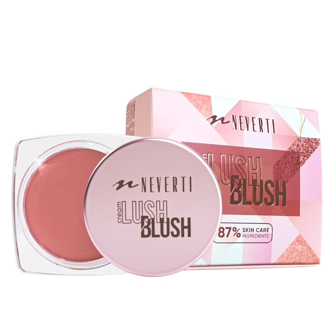 Рум'яна кремові Neverti Creamy Dimension NP309 10 г 002 Cool Rose Рожево-коричневий (13352721)