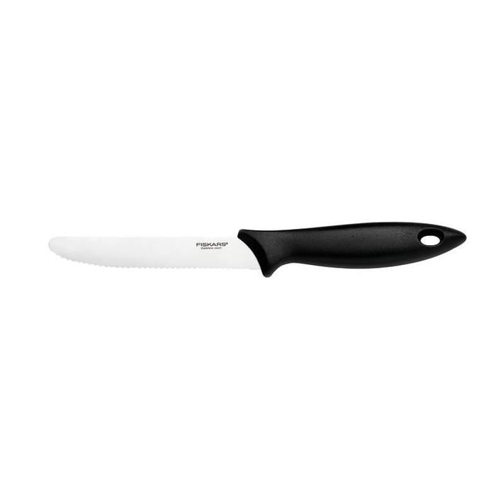 Кухонний ніж для помідорів Fiskars Essential нержавіюча сталь 11,5 см (2649590)