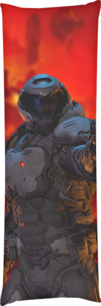 Подушка дакимакура Doom 1 60x180 см (14106064) Подушка дакимакура Doom 1 60x180 см (14106064)