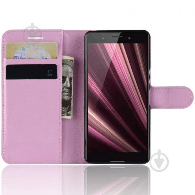 Чехол-книжка Litchie Wallet для Sony Xperia Ace / XZ4 Compact Pink (hub_jRxf59734) - фото 5