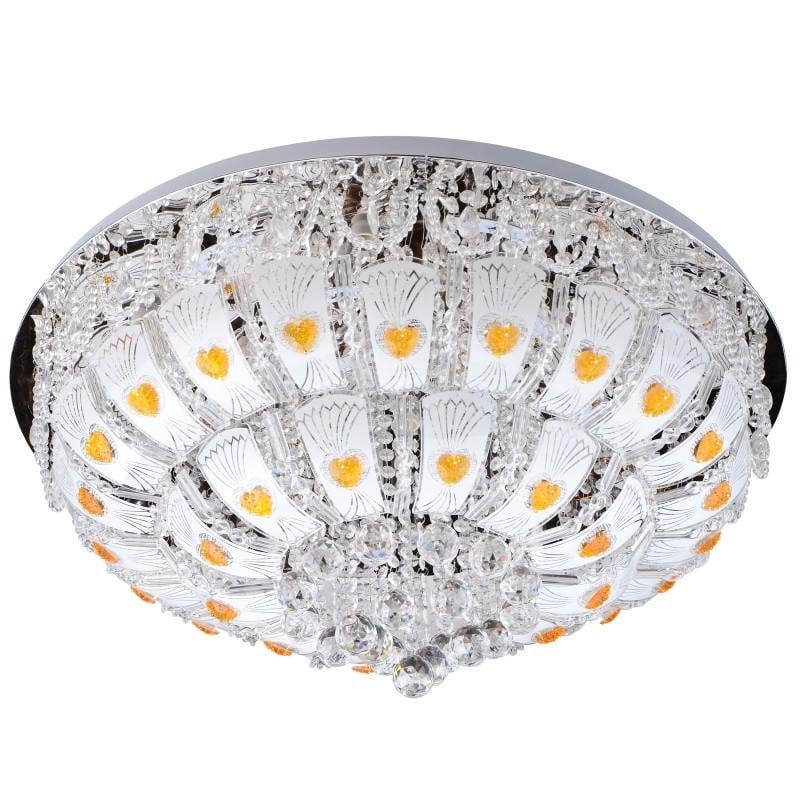 Люстра потолочная Brille разменная хрустальная E14 40W WH BCL-619C/12 22-520