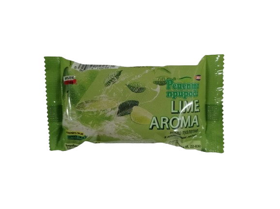 Мило туалетне РЕЦЕПТИ ПРИРОДИ Lime aroma 90 г - фото 2