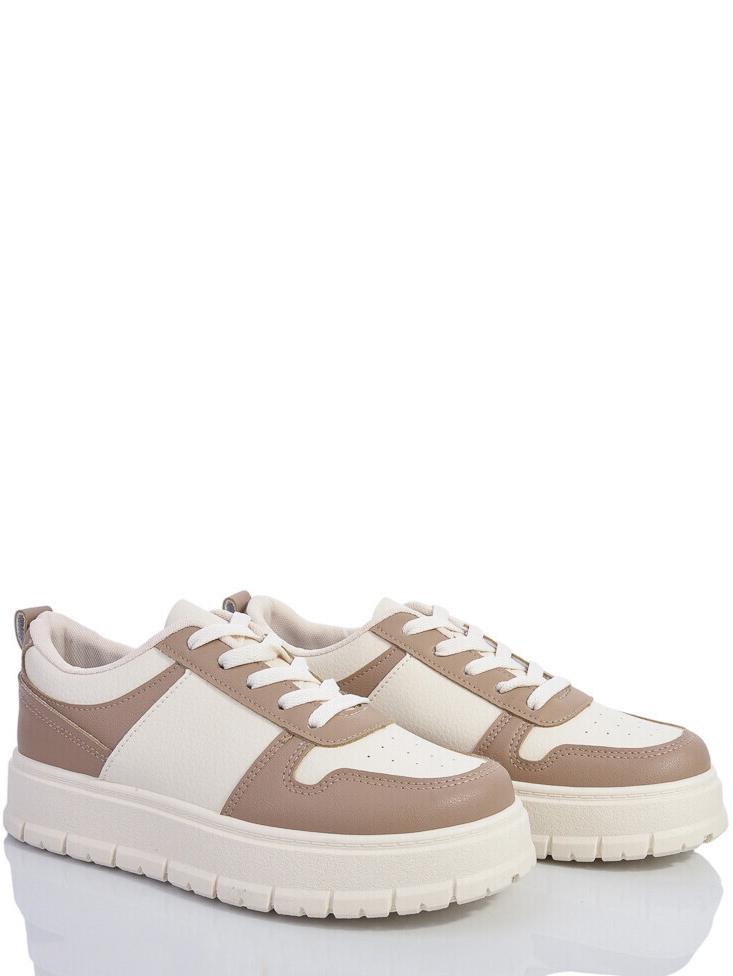 Кроссовки кожаные Stilli MBLN49-20 р. 36 Бежевый