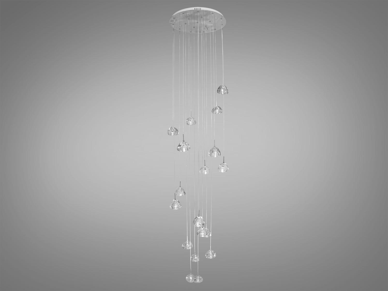 Люстра підвісна 20 Вт Хром (3004/18HR) - фото 2 Люстра підвісна 20 Вт Хром (3004/18HR) - фото 2