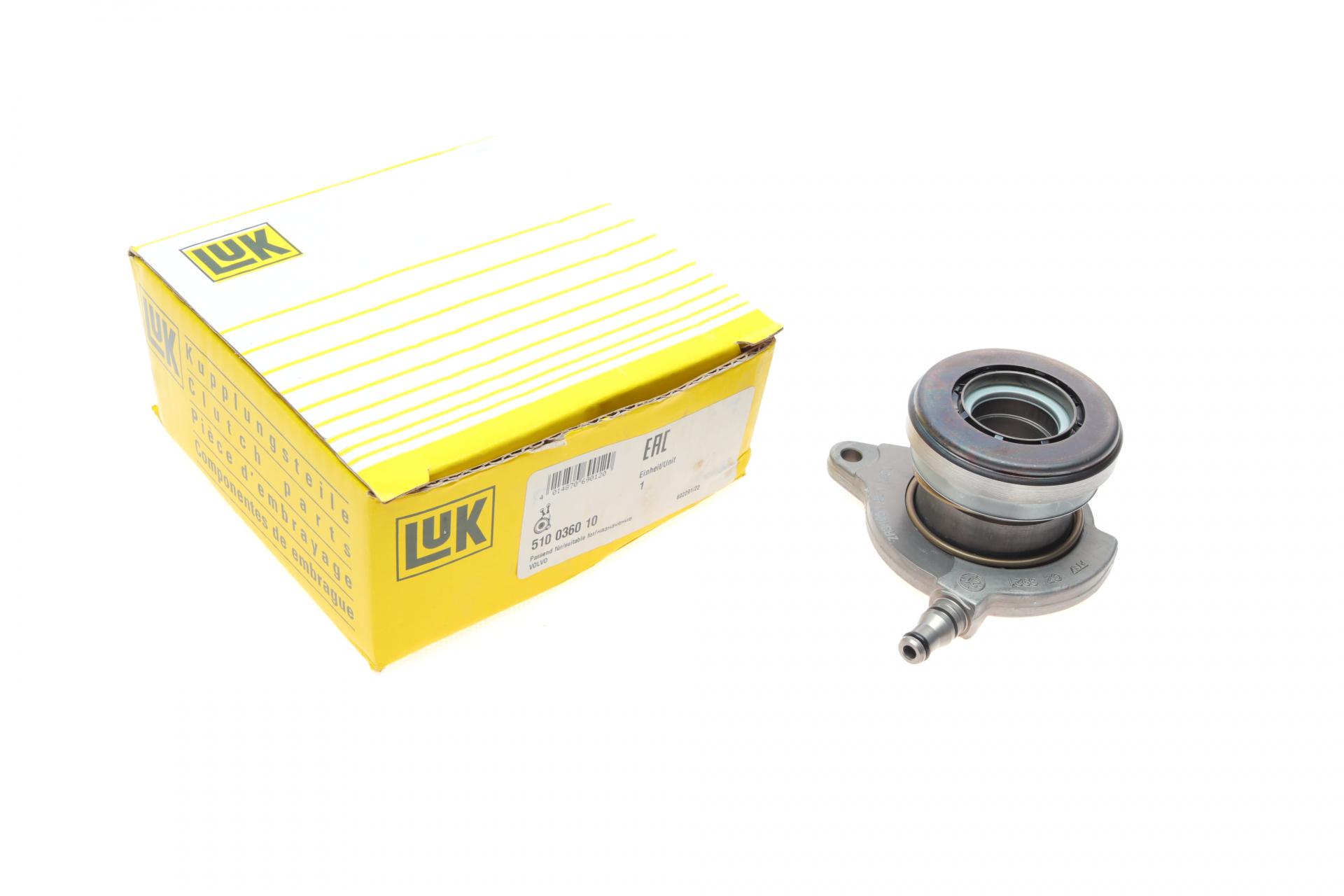 Витискний підшипник LUK Volvo S60/S80/V40/V60/V90/XC60/XC70 2.0D 13- (510 0360 10)