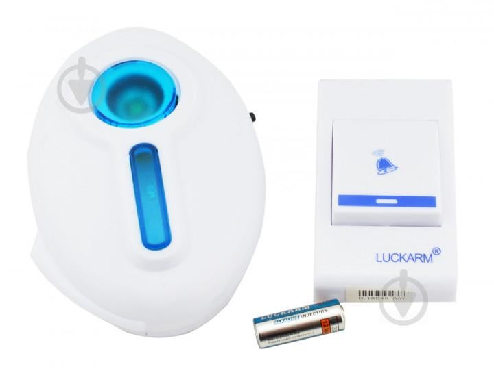 Беспроводной дверной звонок Luckarm Intelligent D8620 Белый с синим (258504)