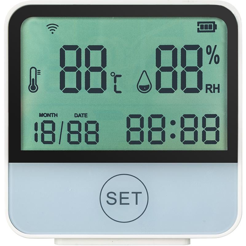 Датчик температуры и влажности Tuya Wi-Fi умный