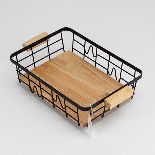 Хлебница металлическая Лофт 32,5х20 см Черный (401213) Хлебница металлическая Лофт 32,5х20 см Черный (401213)