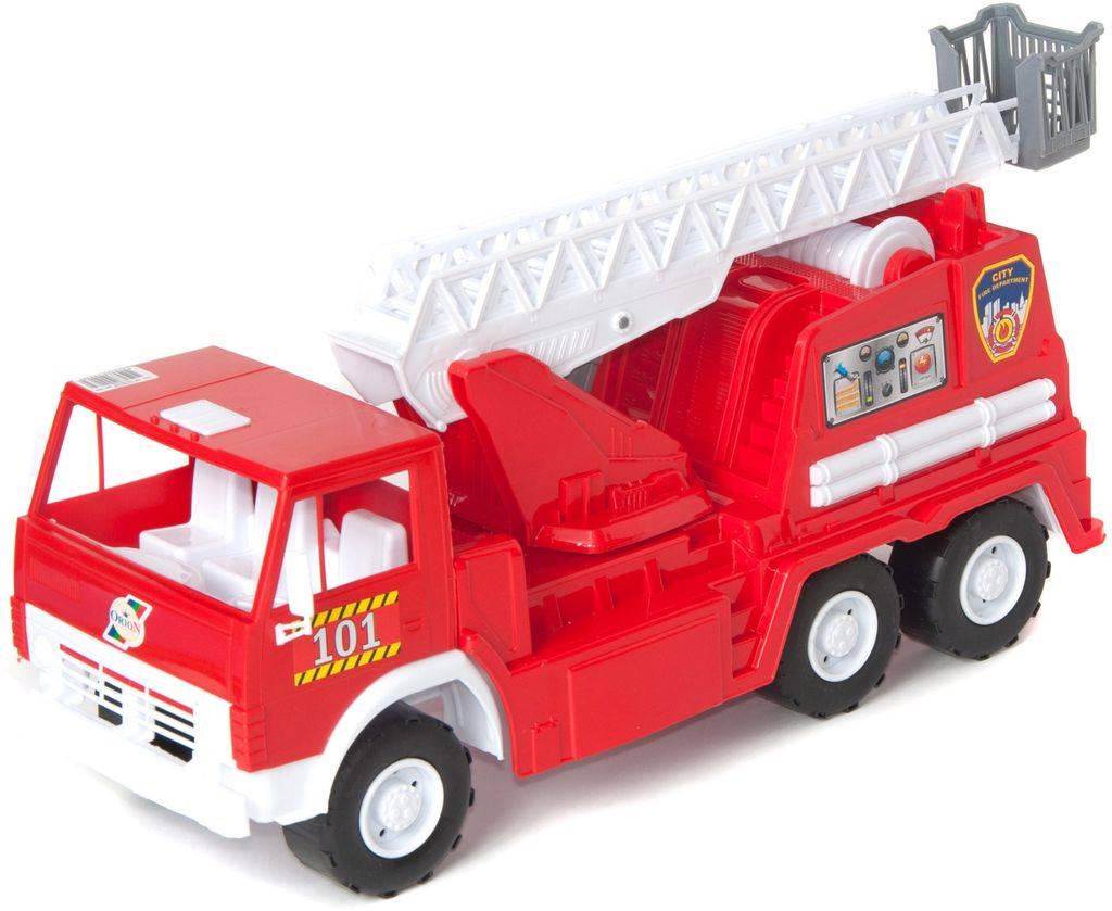 Игрушечная пожарная машина с выдвижной лестницей Orion 034 Х3 (42658)