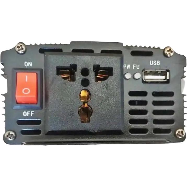 Преобразователь напряжения UKC UPS-800A 800 W DC/AC 12-230V с зарядкой Black (2018974259) - фото 3 Преобразователь напряжения UKC UPS-800A 800 W DC/AC 12-230V с зарядкой Black (2018974259) - фото 3