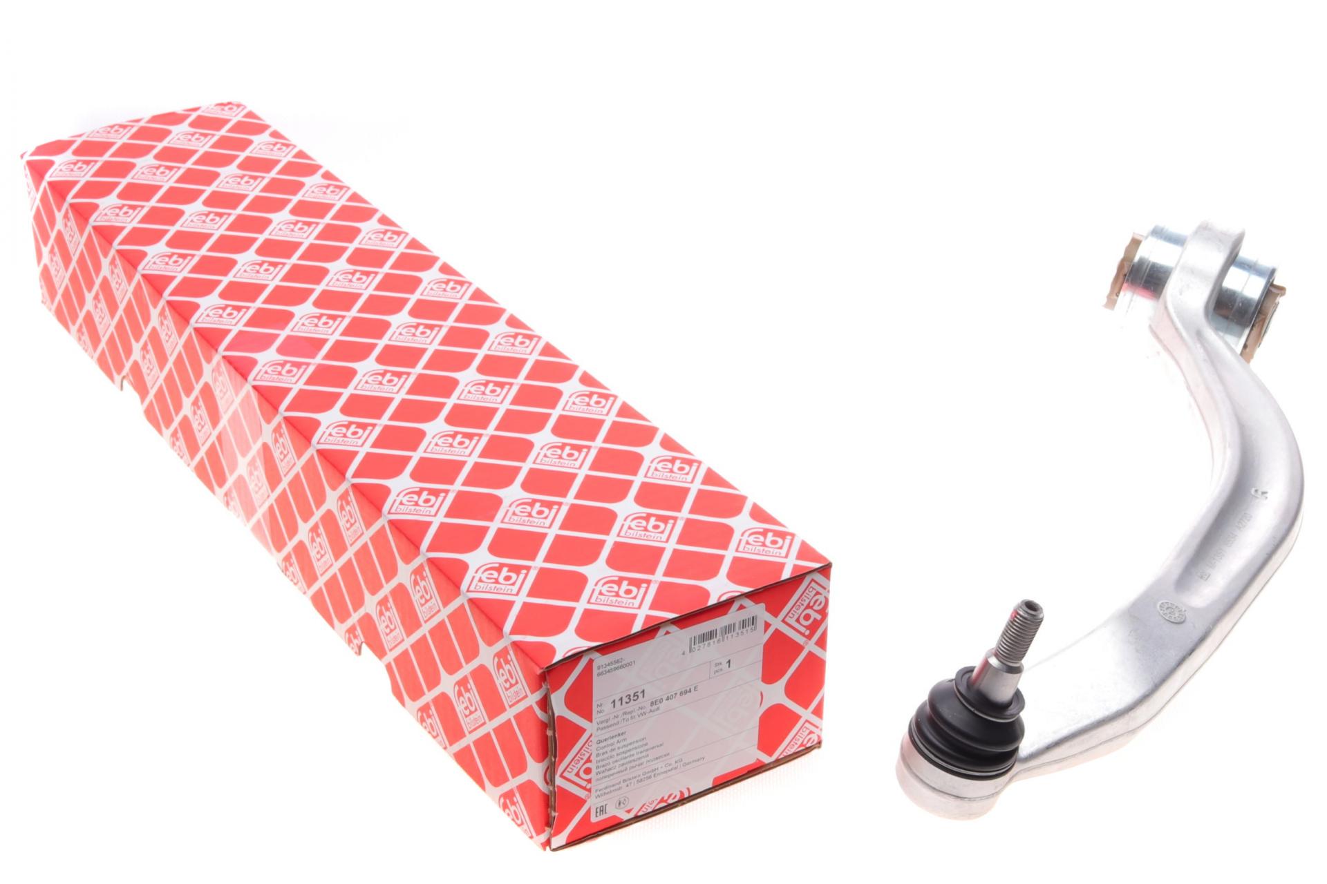 Рычаг подвески FEBI BILSTEIN передний/снизу/сзади R Audi A4/A6/VW Passat 96-05 (11351)