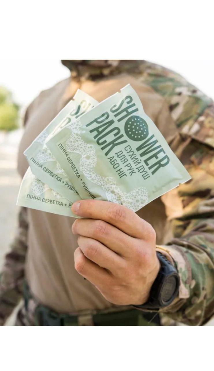 Сухий душ для рук або ніг SHOWER PACK 5 шт. (29342157) - фото 3 Сухий душ для рук або ніг SHOWER PACK 5 шт. (29342157) - фото 3