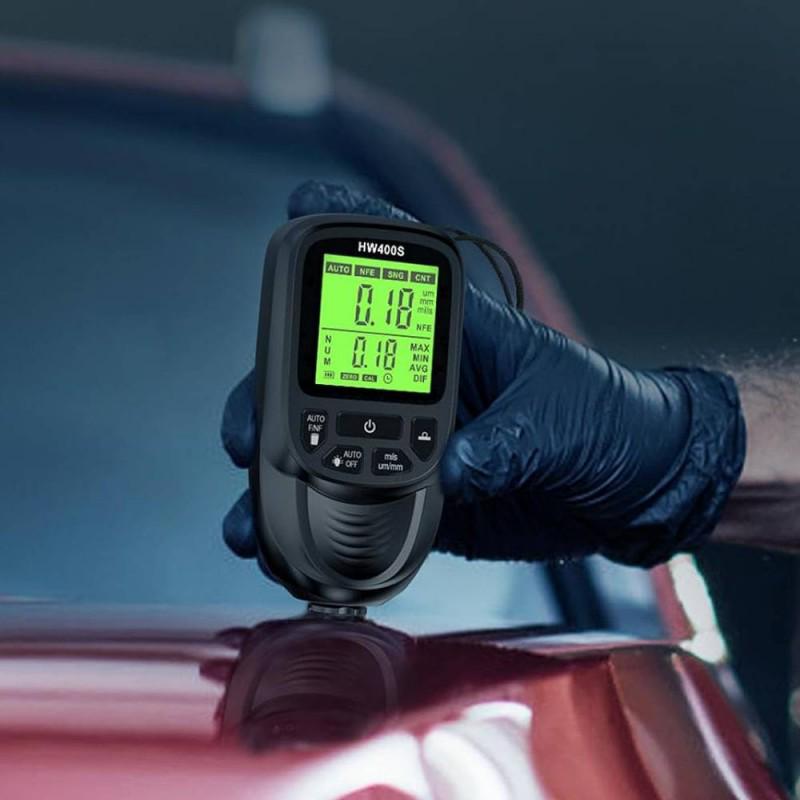 Товщиномір фарби автомобіля HW400S цифровий Чорний (3309934) - фото 7 Товщиномір фарби автомобіля HW400S цифровий Чорний (3309934) - фото 7