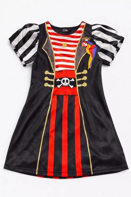 Платье H&M 1037482 Пират 98-104 см Черный