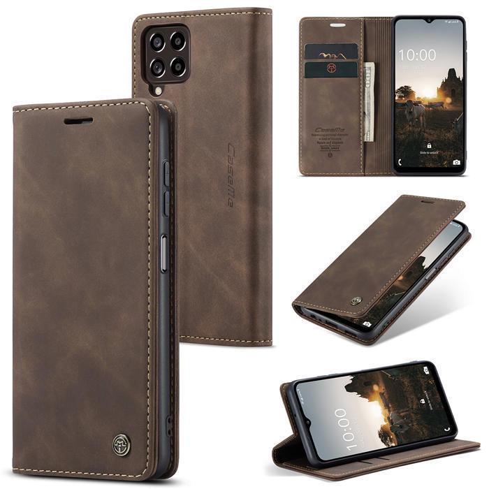 Чехол книжка с магнитом Samsung Galaxy M33 5G M336 CaseMe Dark Brown (29274-05)
