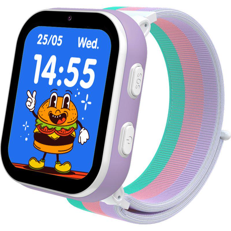 Смарт-годинник дитячий Gelius GP-PK008 Rainbow з GPS/4G White (98500) - фото 12