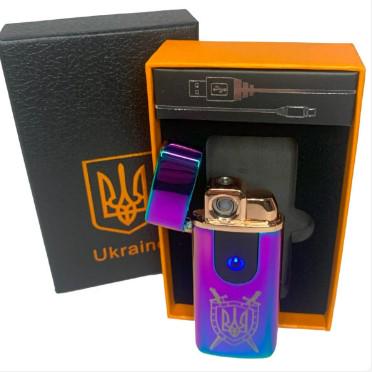 Електрична та газова запальничка Україна з USB-зарядкою Хамелеон (HL-432) Електрична та газова запальничка Україна з USB-зарядкою Хамелеон (HL-432)