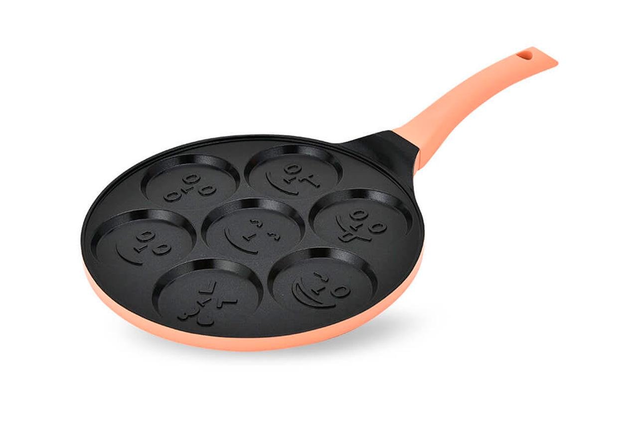 Сковорода для оладий Maestro смайл 260 мм (MR-1222-B)