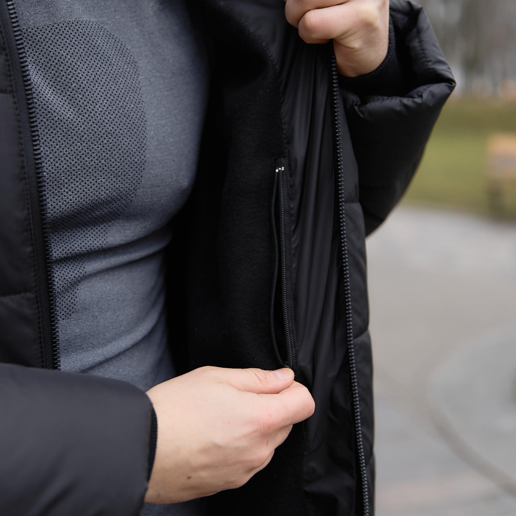 Куртка Intruder чоловіча зимова подовжена XL Чорний (1969093715/3) - фото 8 Куртка Intruder чоловіча зимова подовжена XL Чорний (1969093715/3) - фото 8