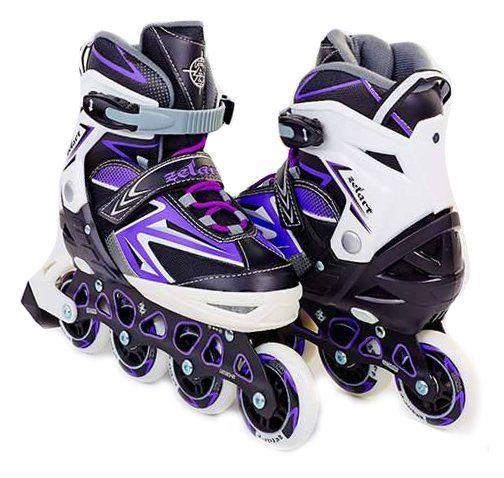 Роликовые коньки Z9004 раздвижные р. 35-38 Фиолетовый (60363025)
