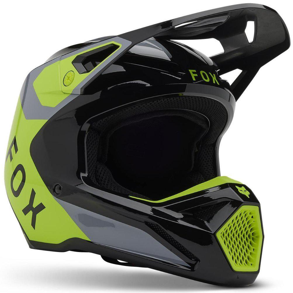 Мотошолом Fox V1 HELMET LEAN L Yellow (46410)
