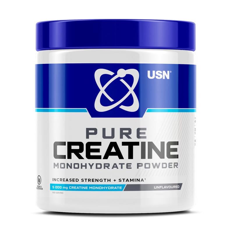 Креатин моногидрат мікронізований USN Pure Creatine Monohydrate 500 г Без вкуса