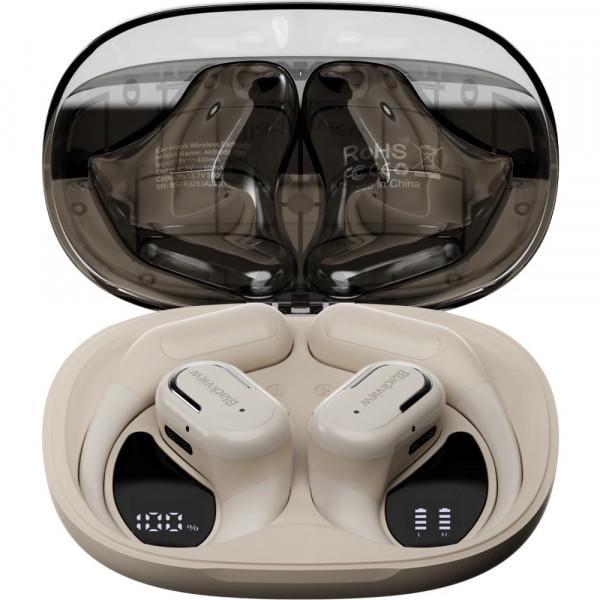 Навушники бездротові TWS Blackview AirBuds 300 з сенсорним керуванням Ivory White (6931548325833) Навушники бездротові TWS Blackview AirBuds 300 з сенсорним керуванням Ivory White (6931548325833)