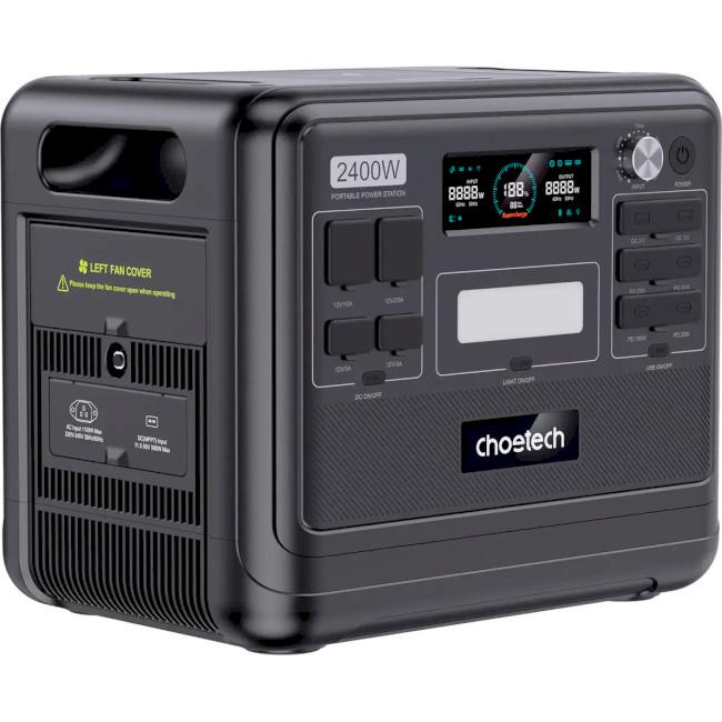 Зарядна станція Choetech 2400W 2048 Вт/г LiFePO4 (BS008-EU)