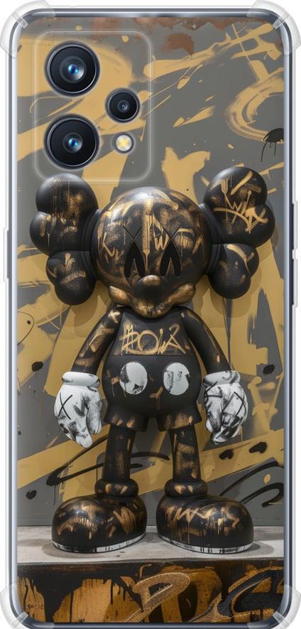 Чехол на Realme 9 Bronze kaws (6097sp-2866-42517)