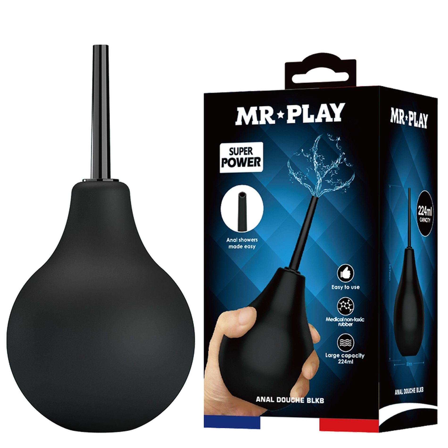 Анальный душ Pretty Love MR PLAY 224 мл Черный (QX-004-MR-1)
