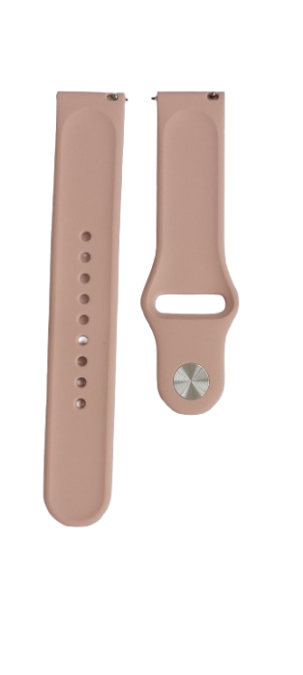 Ремешок для часов силиконовый 20х175 мм Pink sand (3200) - фото 2 Ремешок для часов силиконовый 20х175 мм Pink sand (3200) - фото 2