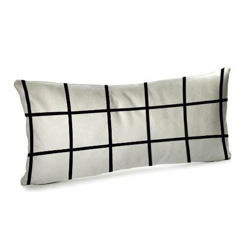 Подушка для дивана бархатная Белые квадраты 50x24 см (52BP_JOY012) Подушка для дивана бархатная Белые квадраты 50x24 см (52BP_JOY012)