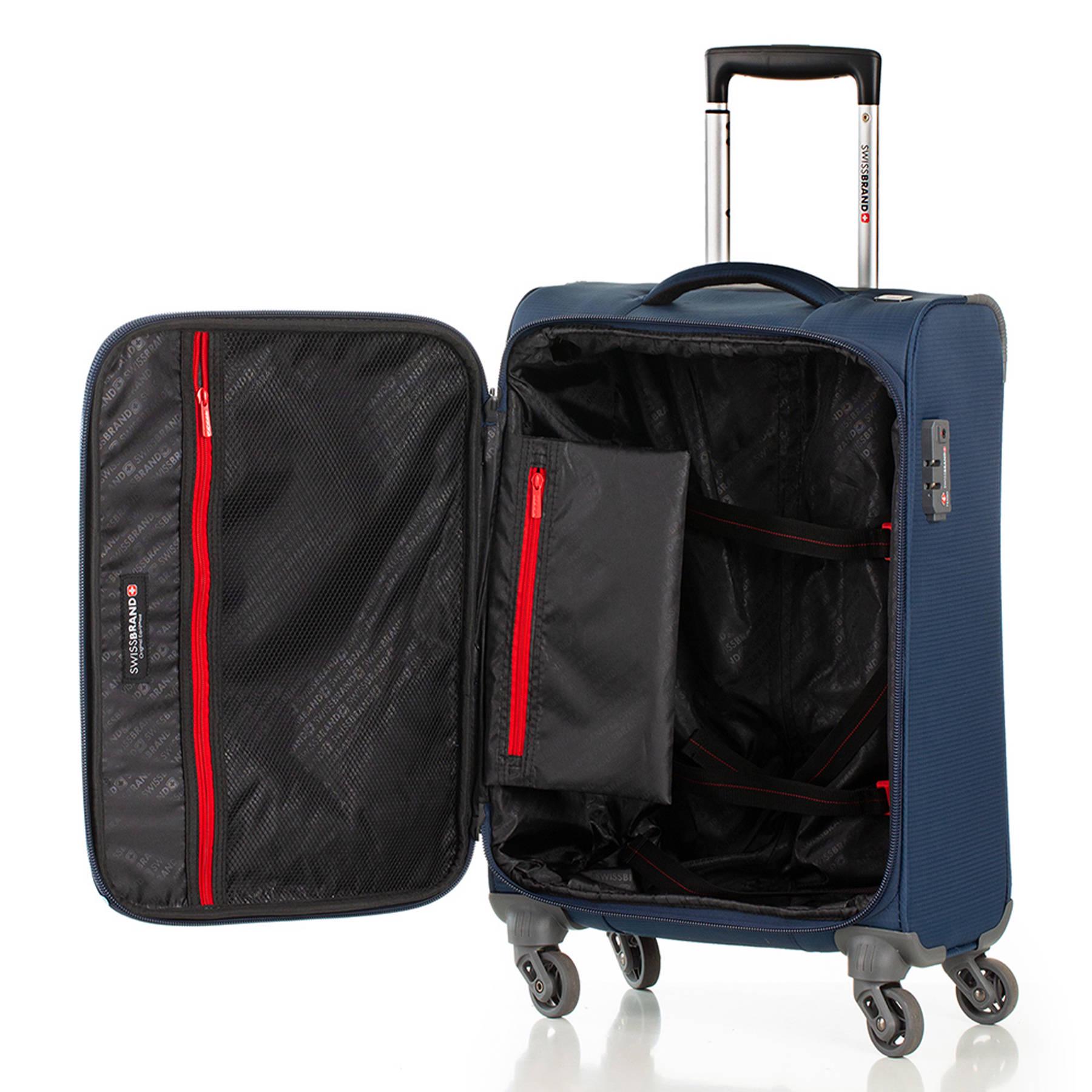 Валіза Swissbrand Silkeborg M Navy (SWB_LLSIL940M) - фото 3 Валіза Swissbrand Silkeborg M Navy (SWB_LLSIL940M) - фото 3