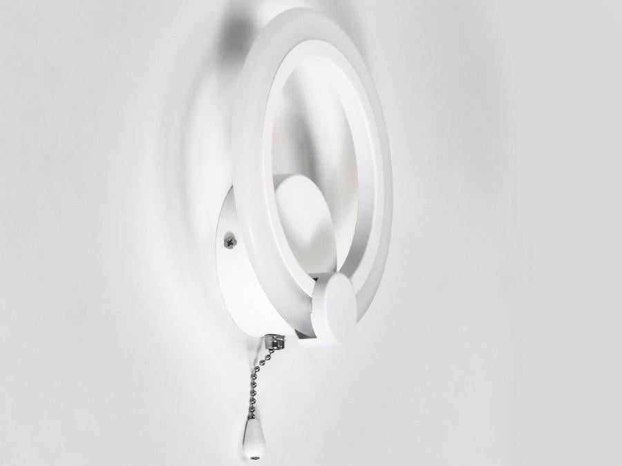 Настінний світильник A8022-1WH-LS 12W - фото 2 Настінний світильник A8022-1WH-LS 12W - фото 2