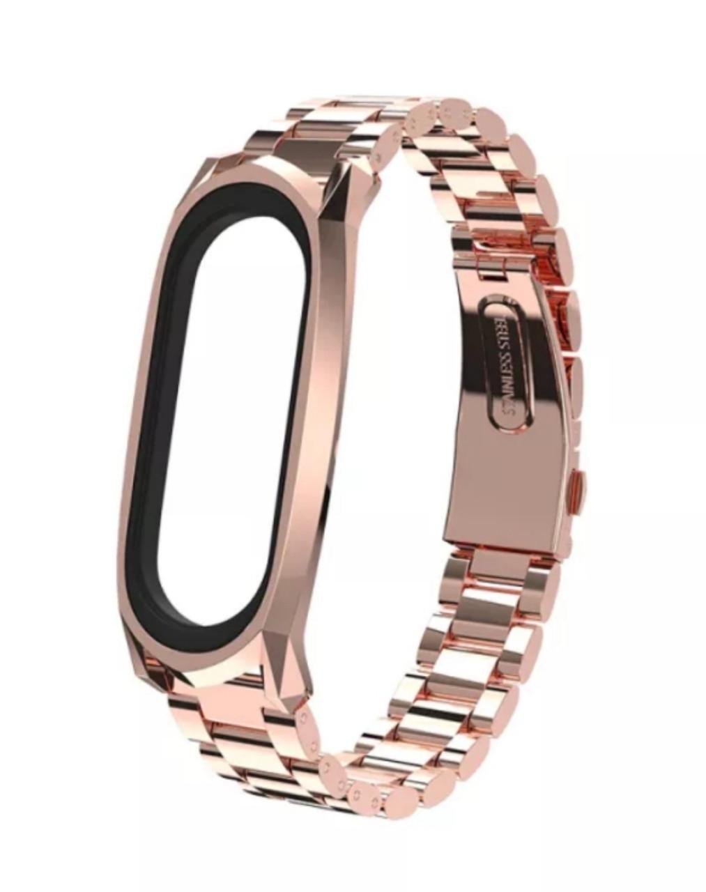 Ремешок для фитнес-браслетов Mijobs для Xiaomi Mi Band 8 и 9 Красно-золотой (2386040171)