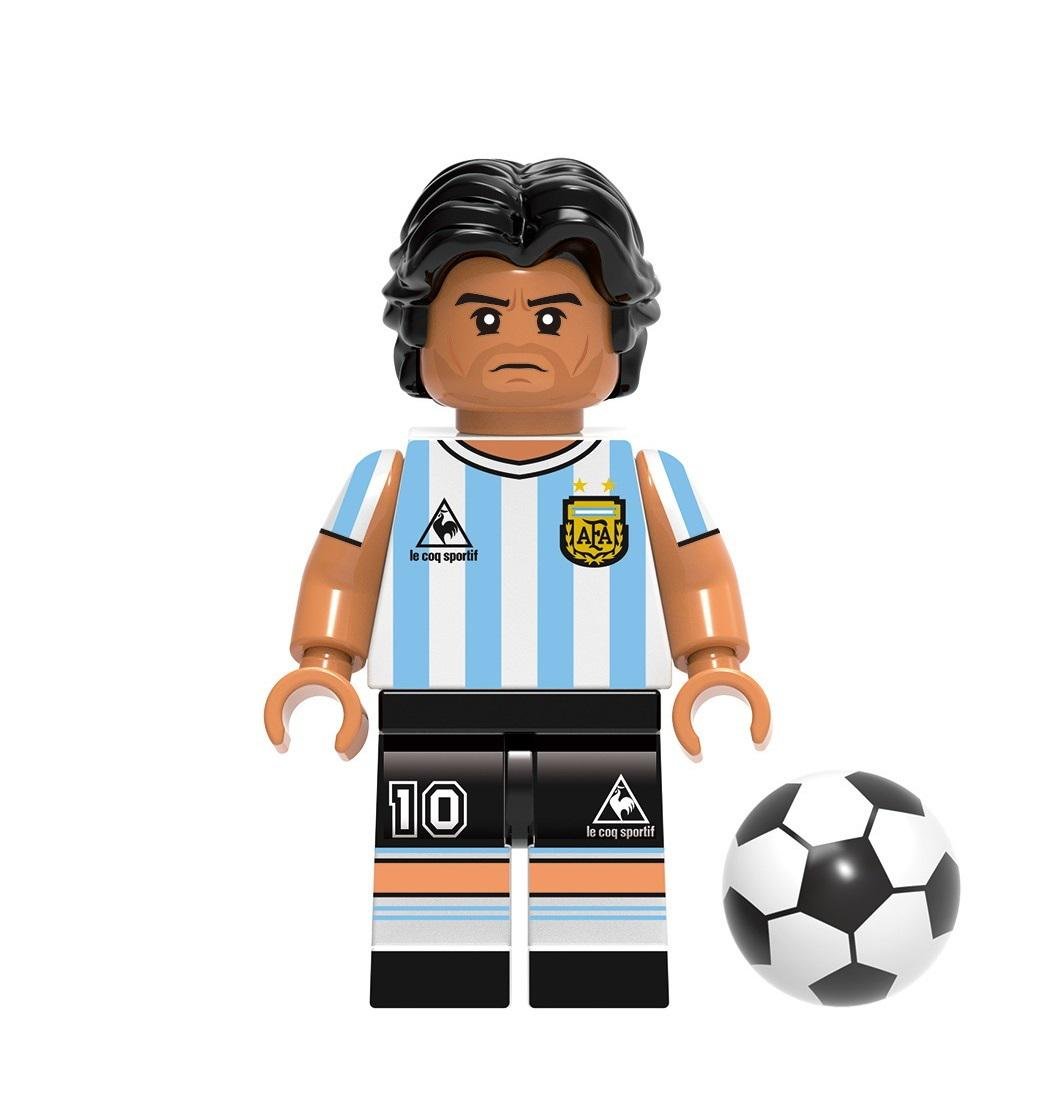 Конструктор человечек Диего Марадона Maradona в форме сборной Аргентины (26972736)