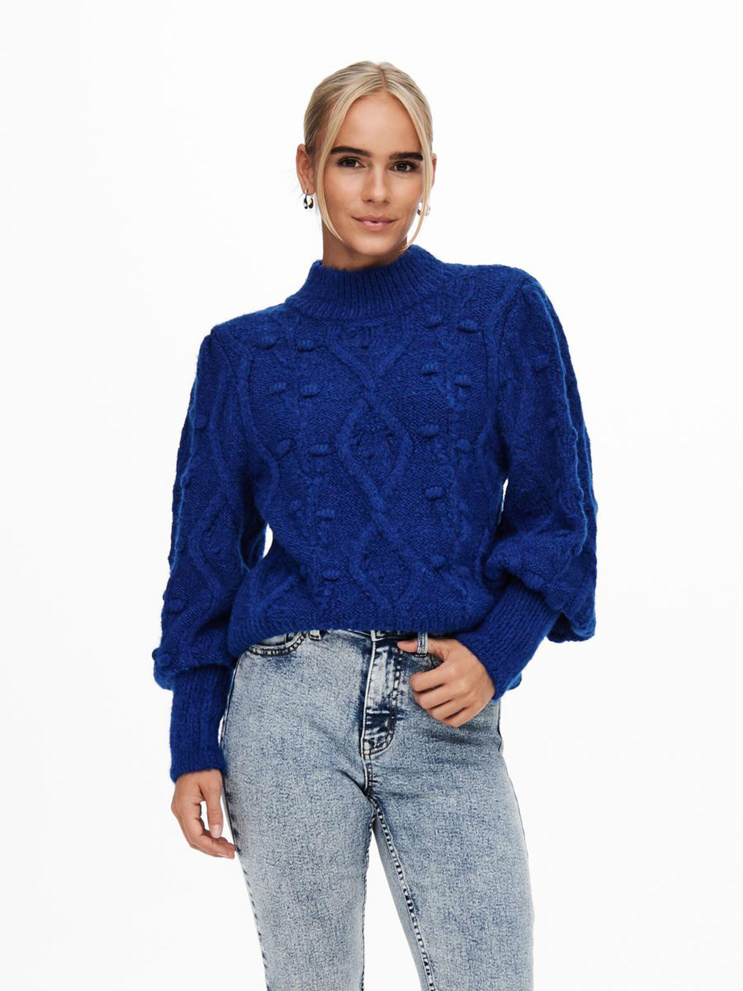 Свитер женский Only 15236150 S Синий