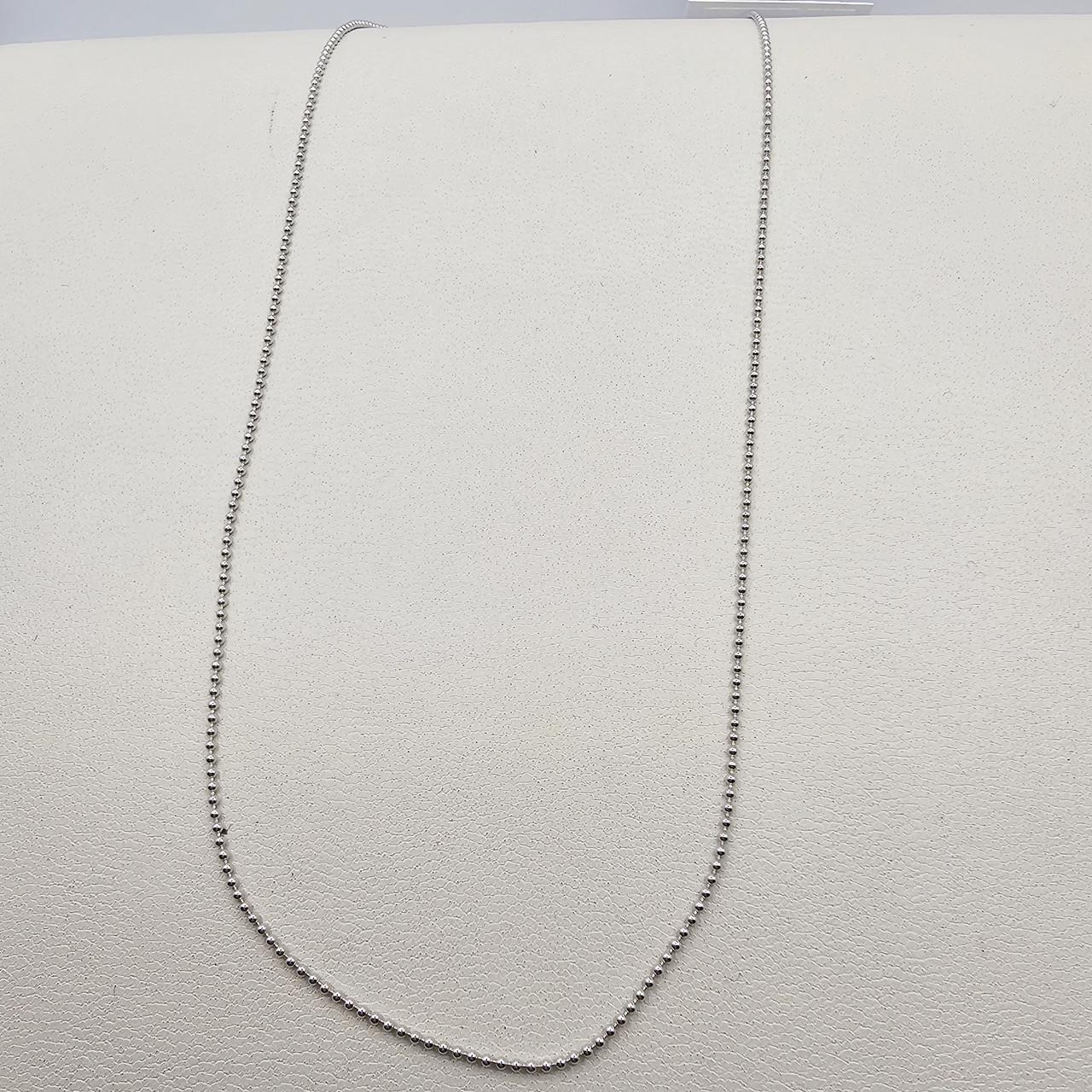 Цепочка серебряная Шарики 40 1,44 г (3007802766)