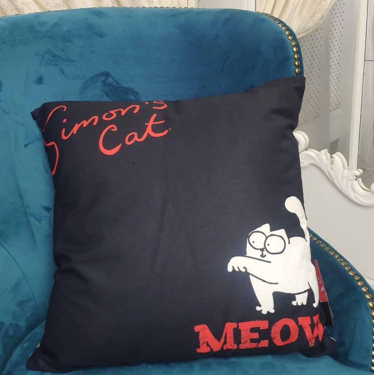 Декоративна подушка Biltex Simon's cat Meow 43х43 (142014)