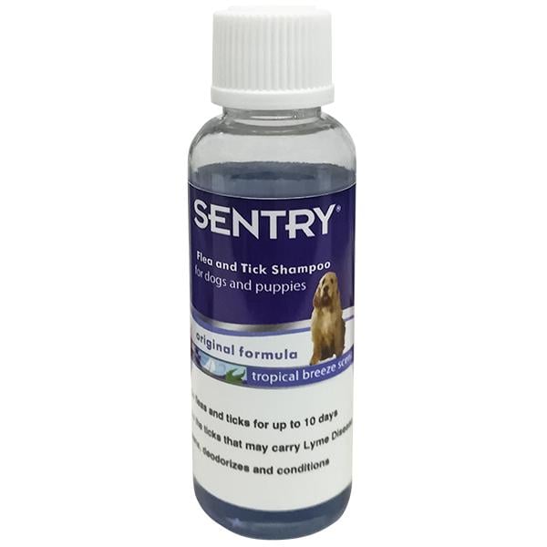 Шампунь від бліх та кліщів для собак Sentry Tropical Breeze Shampoo тропічний бриз (62866)