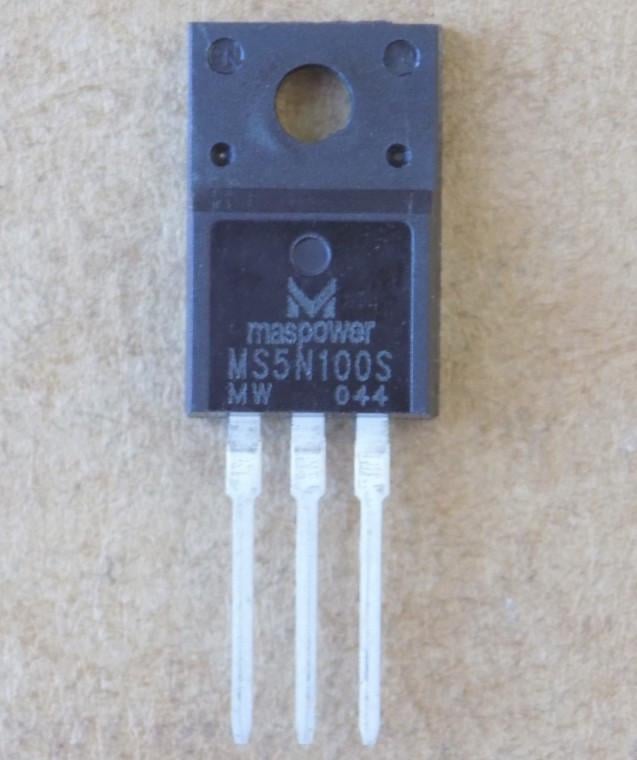 Транзистор MS5N100S/TO220F (49316)
