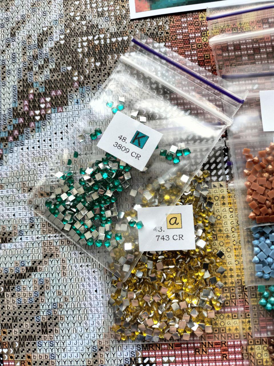 Алмазная мозаика АлМазка Чернобрывцы и кот квадратные алмазы без подрамника 40x50 см (АлМ-291) - фото 6 Алмазная мозаика АлМазка Чернобрывцы и кот квадратные алмазы без подрамника 40x50 см (АлМ-291) - фото 6