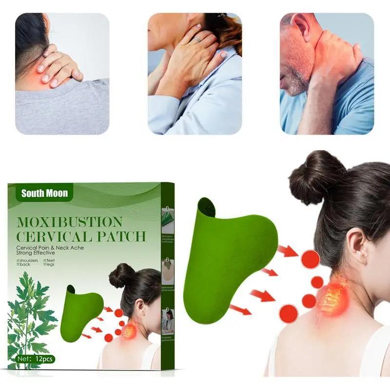 Медичний пластир South Moon Moxibustion Cervical Patch проти болю у шиї 5 шт. (14505208) - фото 4