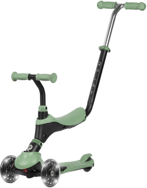 Самокат детский трехколесный Qplay Sema Pro 3в1 Зеленый