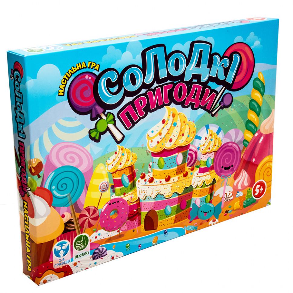 Настільна гра Strateg-бродилка Солодкі пригоди 30504 (RLT20521)