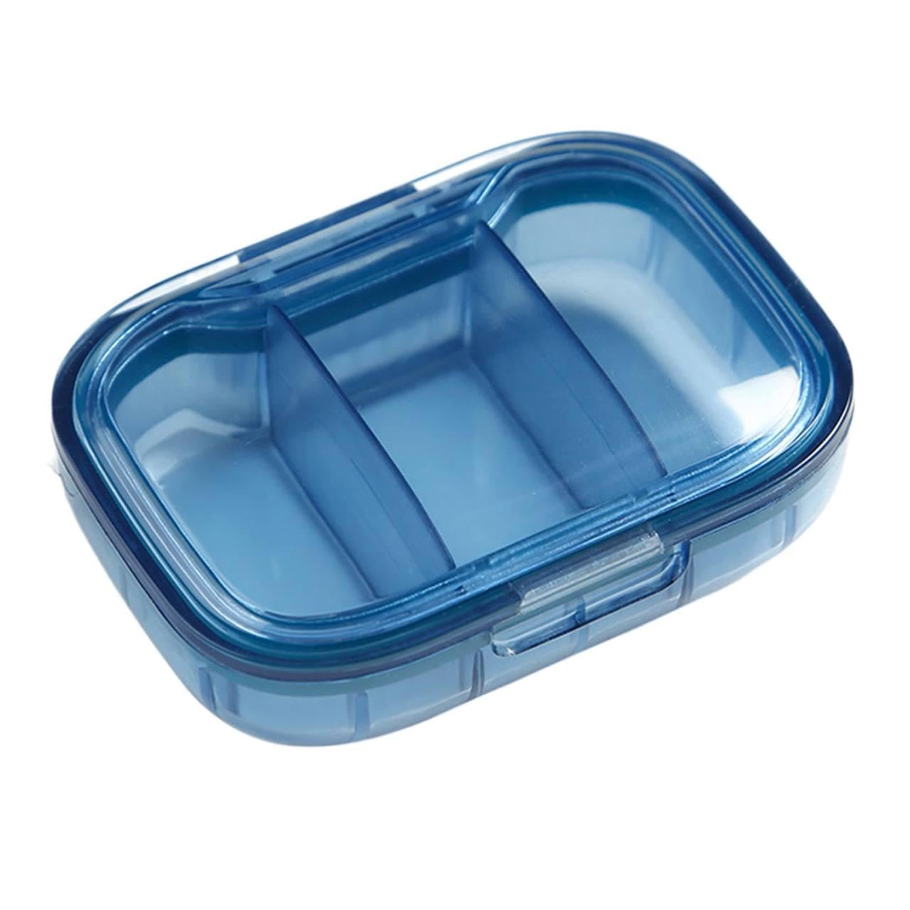 Таблетниця кишенькова на 3 відділення Синій (8ec31039)